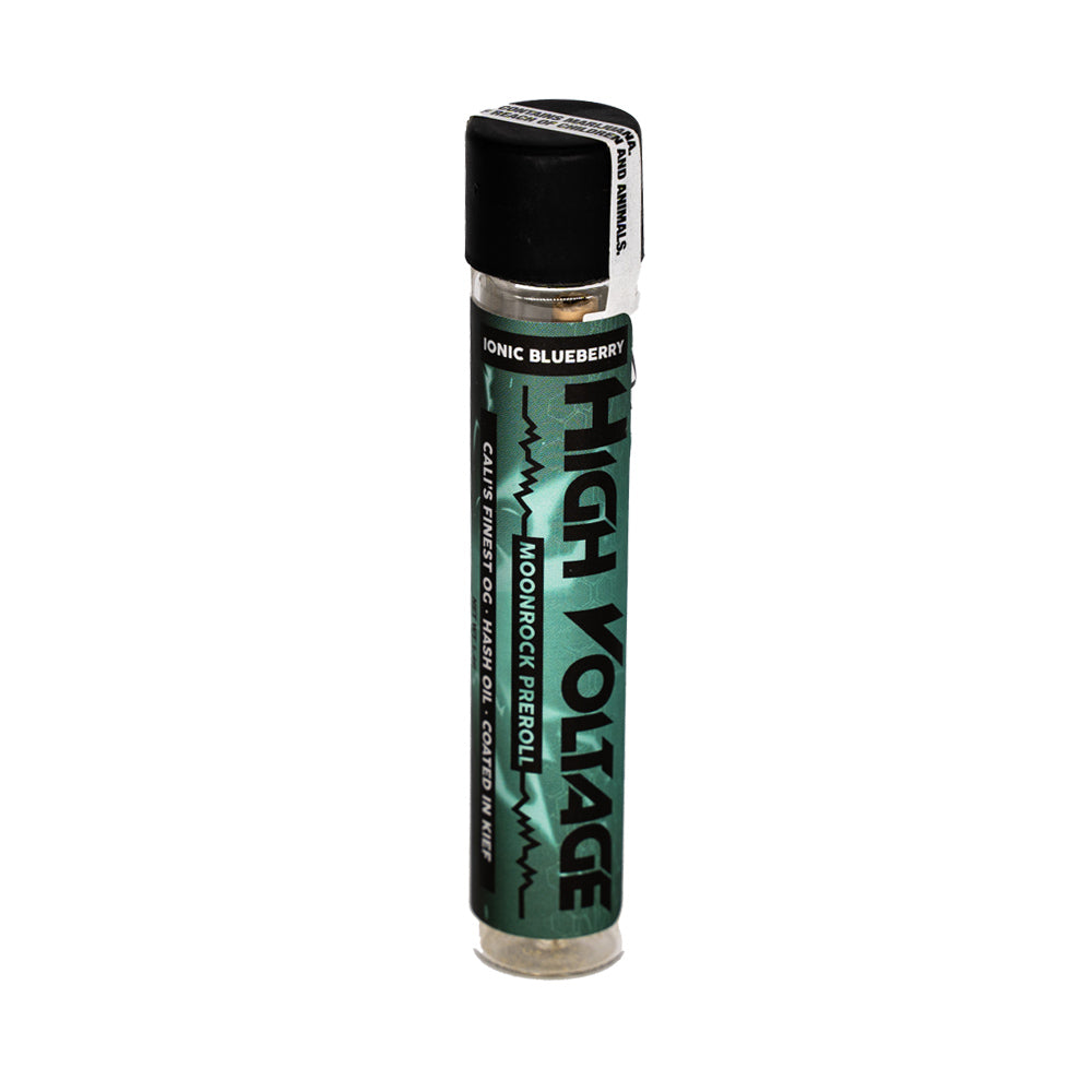 High Voltage Moonrock Preroll - Ionic Blueberry